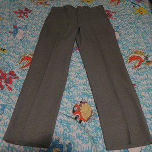 VTG 70s Sears Sportswear Perma-Prest Flexslax Slacks Reg Fit Men's 34x32 Gray